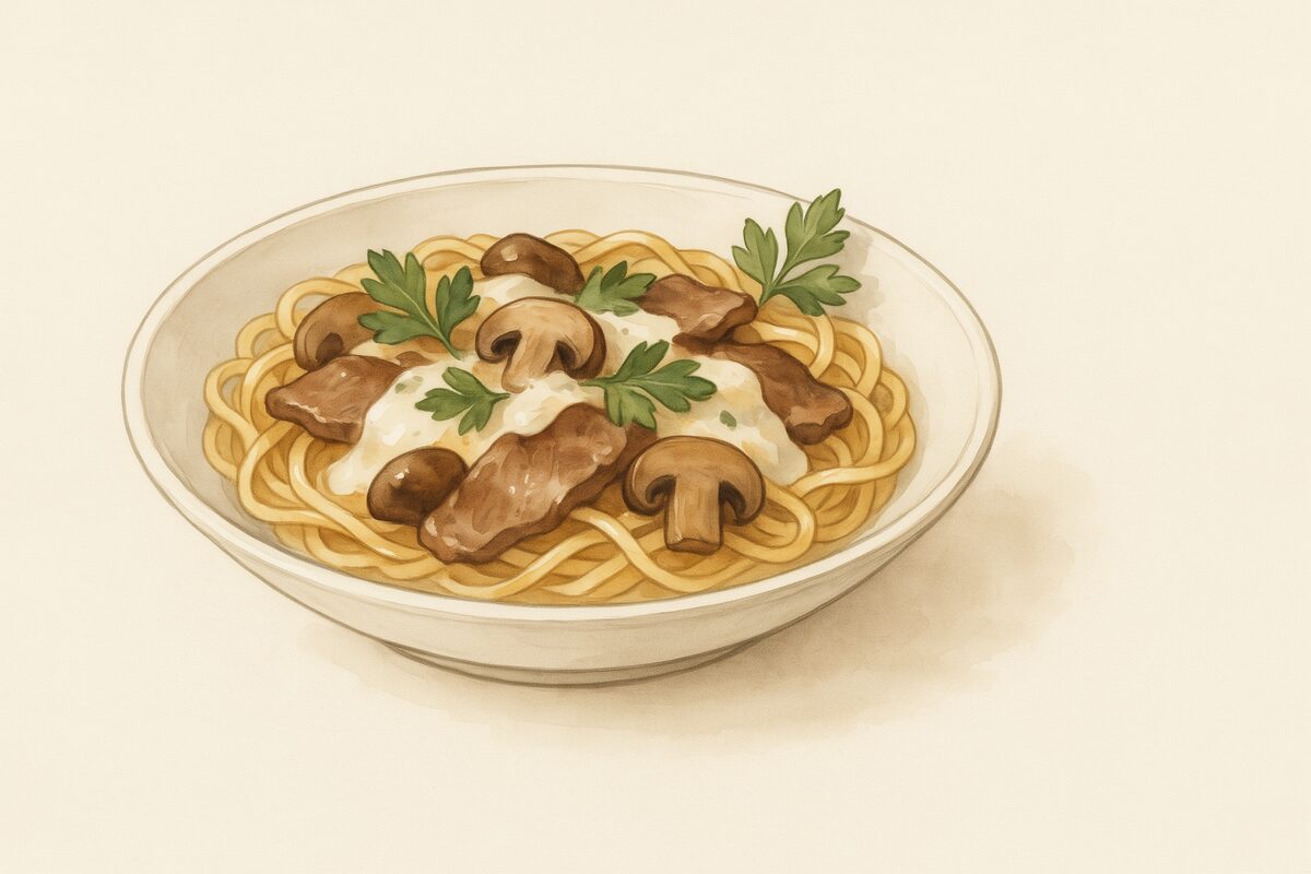 Beef Stroganoff