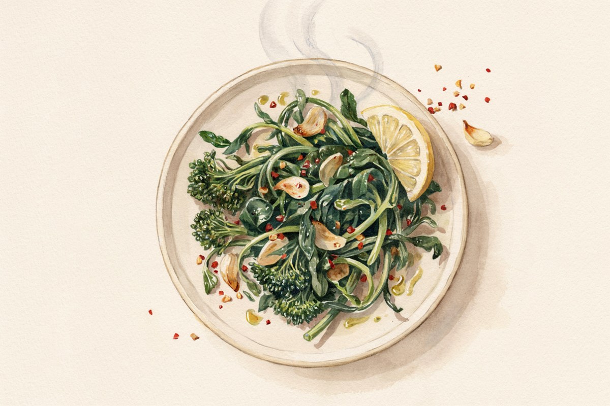 Sautéed Broccoli Rabe